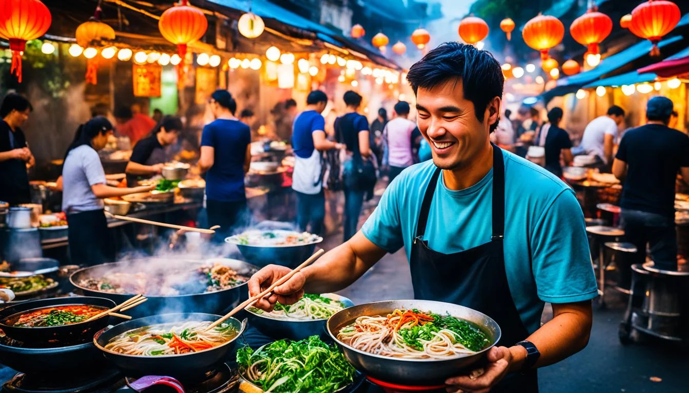 solo travel vietnam food