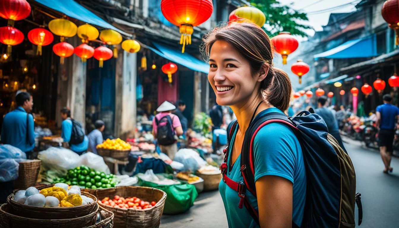 Solo traveler in Vietnam