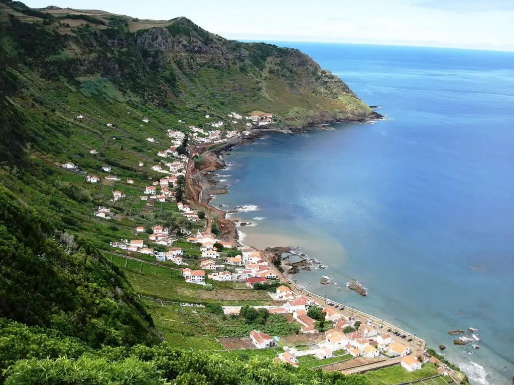 best places to visits in Portugal | Azores Sea Lanscape